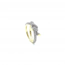Tify Mod Knot Pave Yüzük