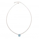 Turkuaz Pebble Nazar Kolye