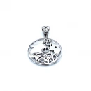 Turkuaz - Pembe Sedef Kolye Ucu