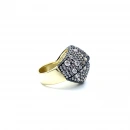 Vher Taşlı Sarmal Yüzük