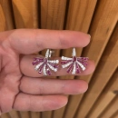 Yakut İnvisible Yelpaze Küpe