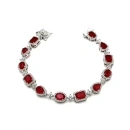 Yakut Paraiba Geo Suyolu Bileklik