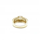 Yanları Taşlı Baget Yüzük