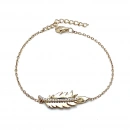 Yaprak Zincir Bileklik