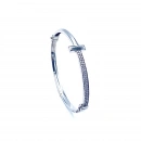 Yarı Taşlı İnce Tify Kelepçe