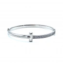 Yarısı Taşlı T Kelepçe