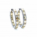 Yellow Di Halka Küpe