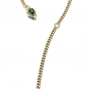 Yeşil Damla 2li Yılan Y Kolye