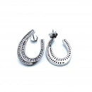 Zarif Bagetli Virgül Küpe