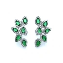 Zümrüt 6 Damla Küpe