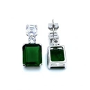 Zümrüt Duo Prenses Küpe