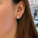 Zümrüt Duo Prenses Küpe