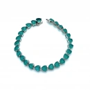 Zümrüt Paraiba Love Suyolu Bileklik