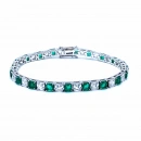 Zümrüt Prenses Paraiba Nötr Bileklik