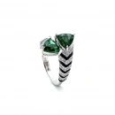 Zümrüt Tri Zebra Yüzük