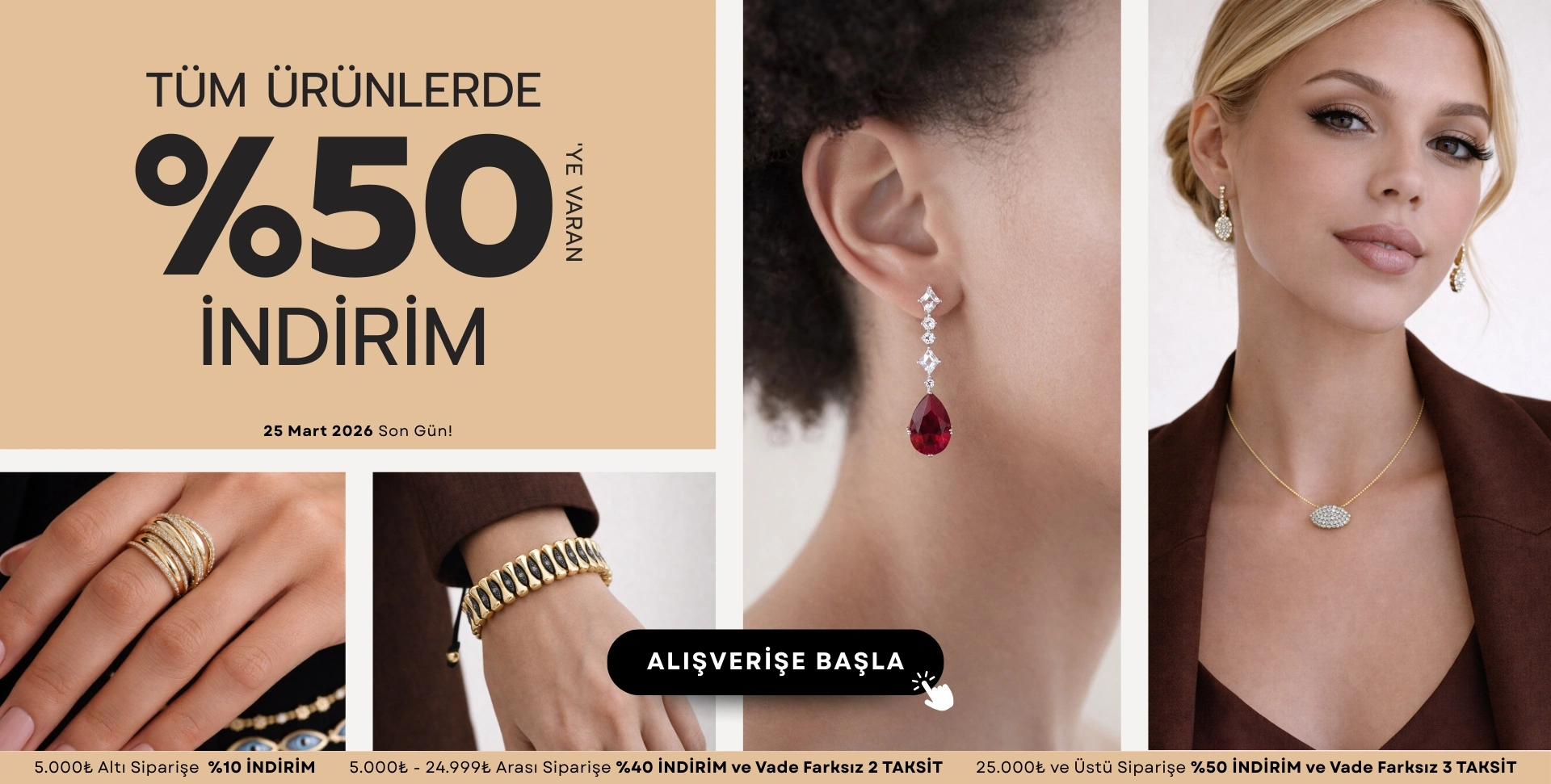 Tüm Ürünlerde %50ye varan İNDİRİM