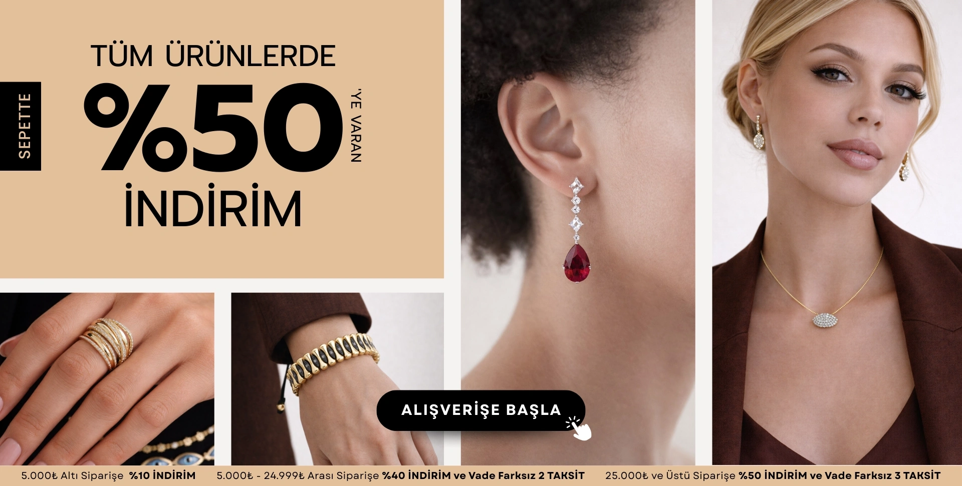 Tüm Ürünlerde %50ye varan İNDİRİM