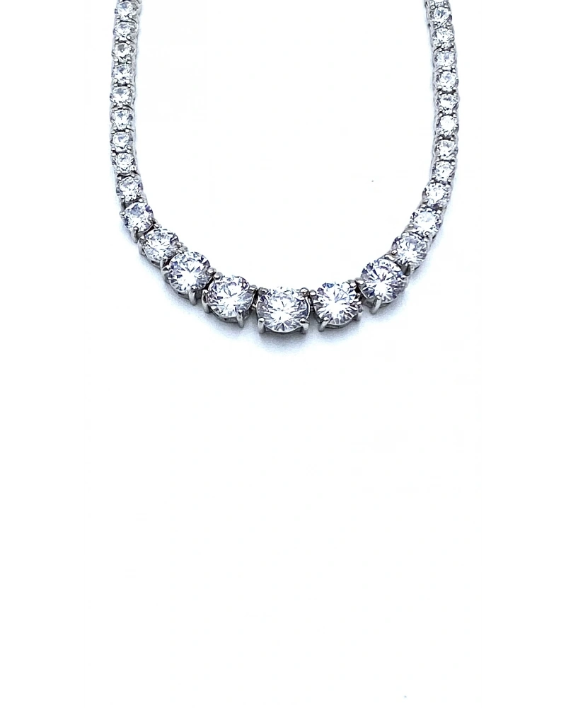 3mm Süzme Zirkon Suyolu Kolye