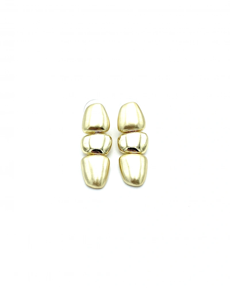 Elegant Seri 16 Asim Pebbles Tria Küpe