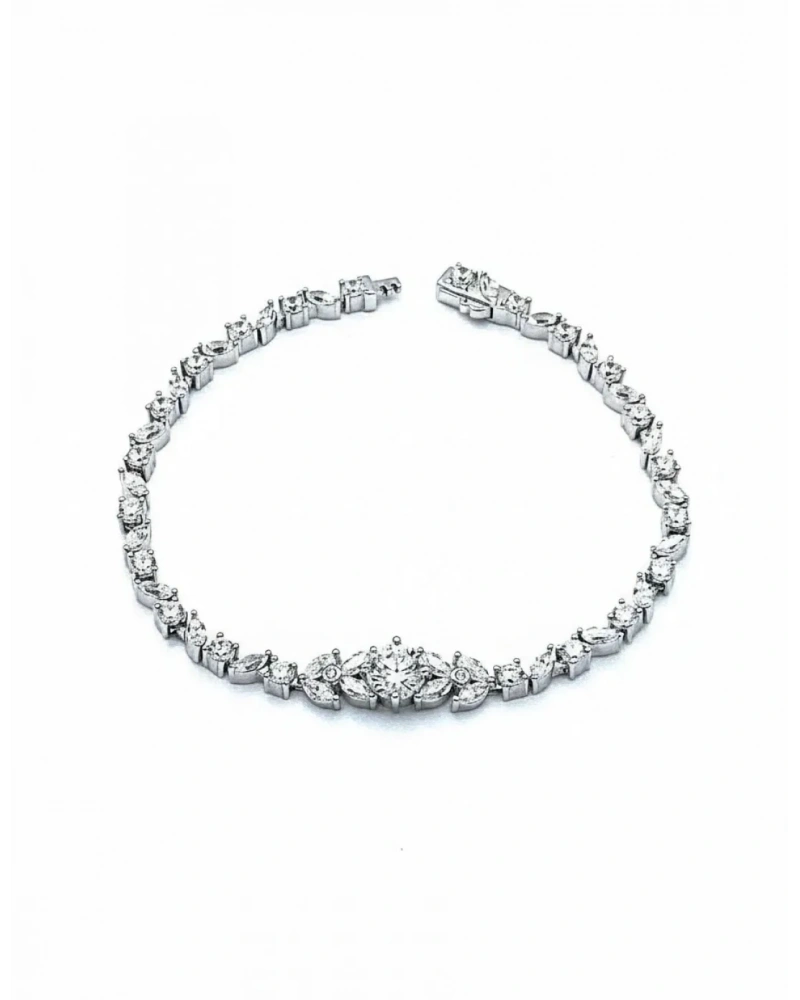 Mozanit Matmazel Markiz Tektaş Suyolu Bileklik