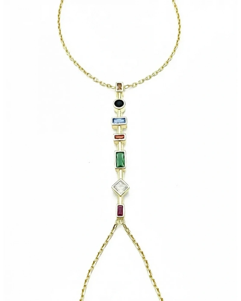 Rainbow Taşlı Geo Şahmeran