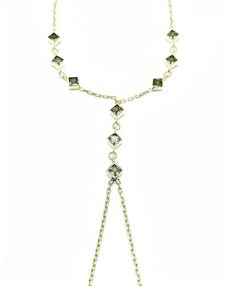 Kare Taşlı Yağ Yeşili Şahmeran