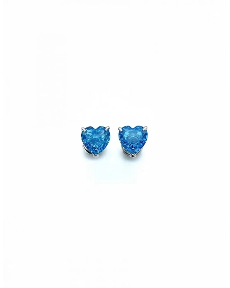 Aqua Kalp Tektaş Küpe