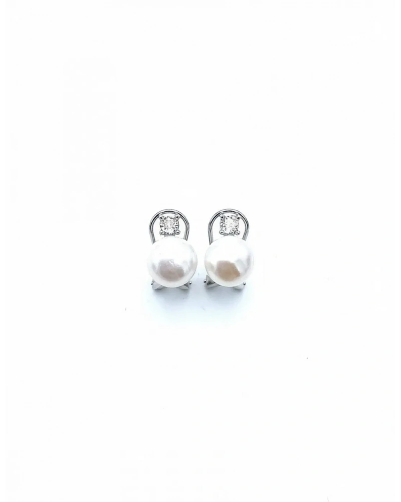 İnci Tektaş S Halka Küpe