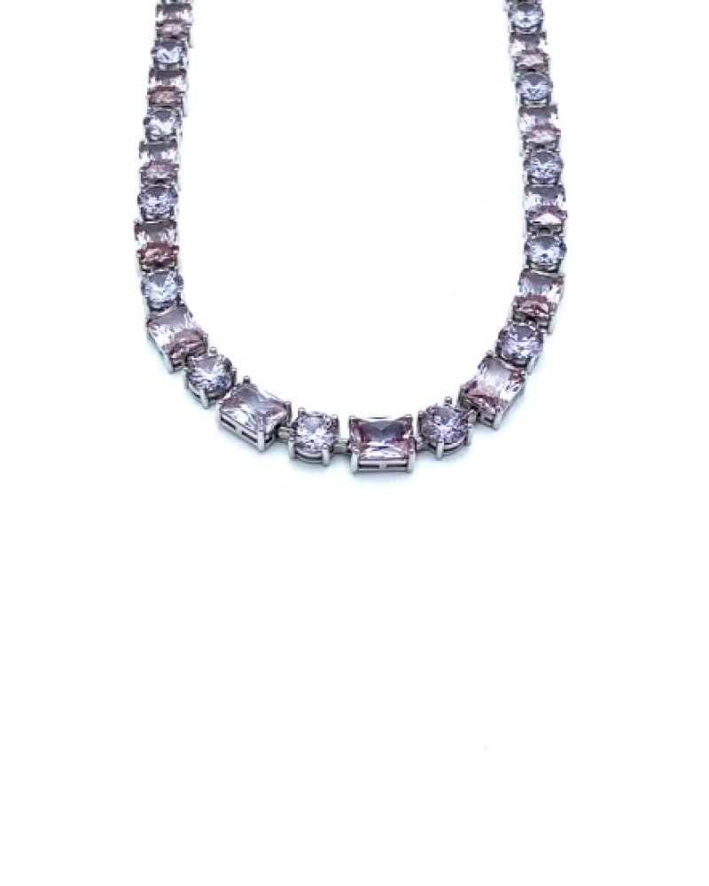 Alex Tarçın Ddörtgen Suyolu Kolye