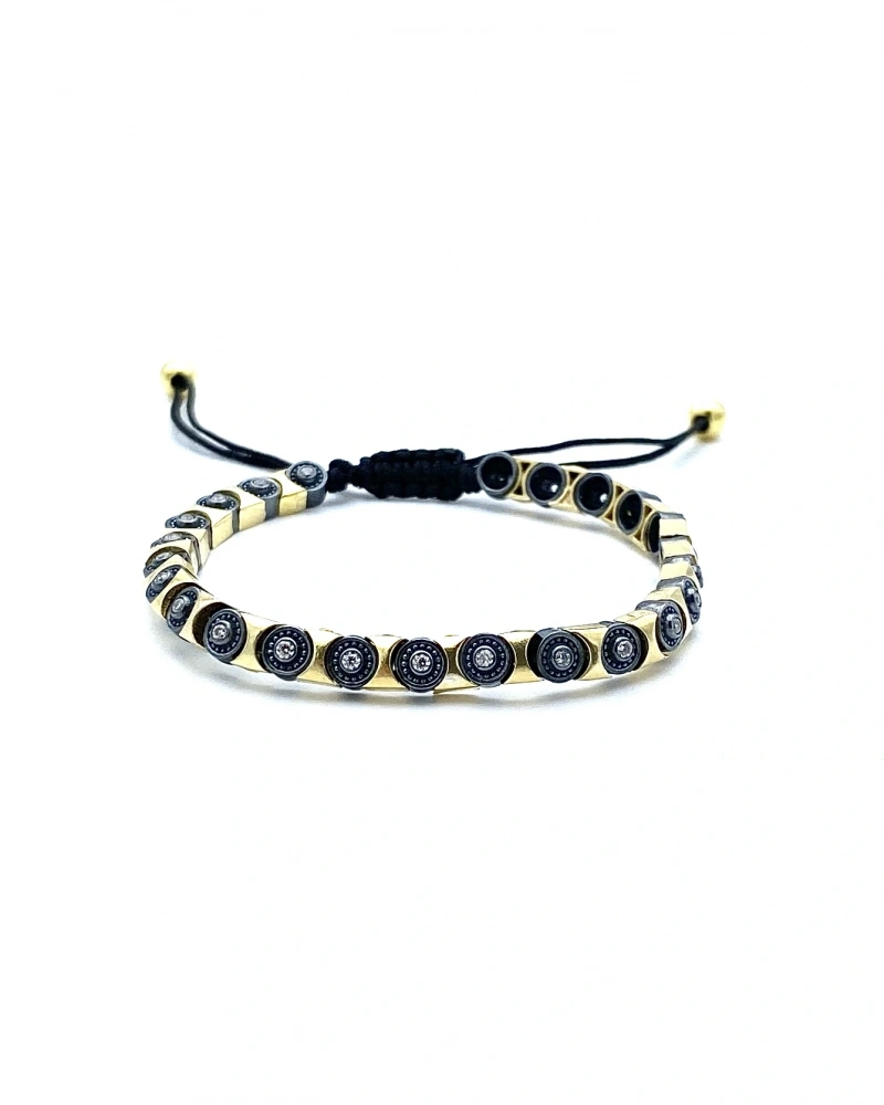 Circle Eskitme Tasarım İpli Bileklik