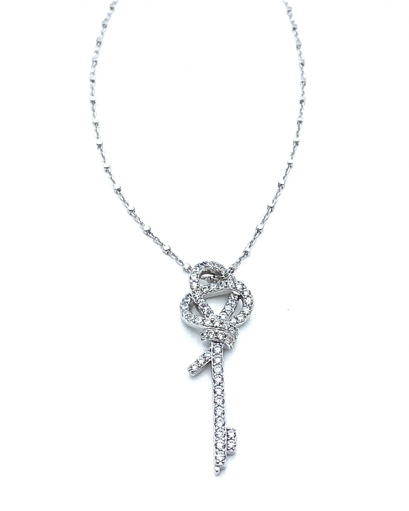 Crown Anahtar Kolye