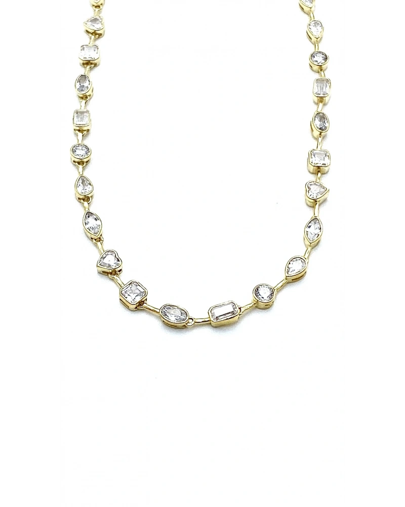 Çubuklu Geo Tasma Kolye