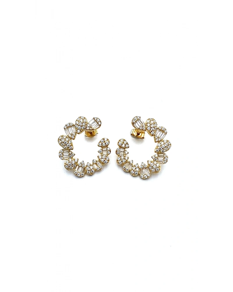 Damla Baget Virgül Küpe