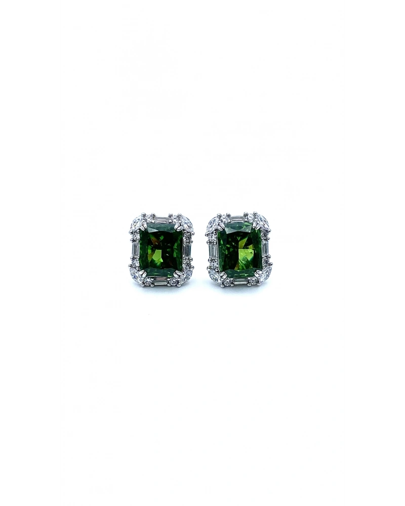 Deep Green Markiz Di Küpe