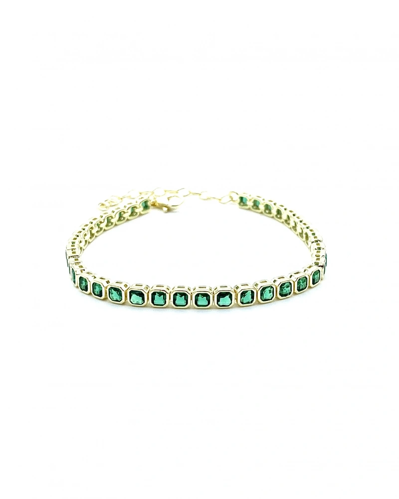 Gömme Zümrüt Prenses Suyolu Bileklik