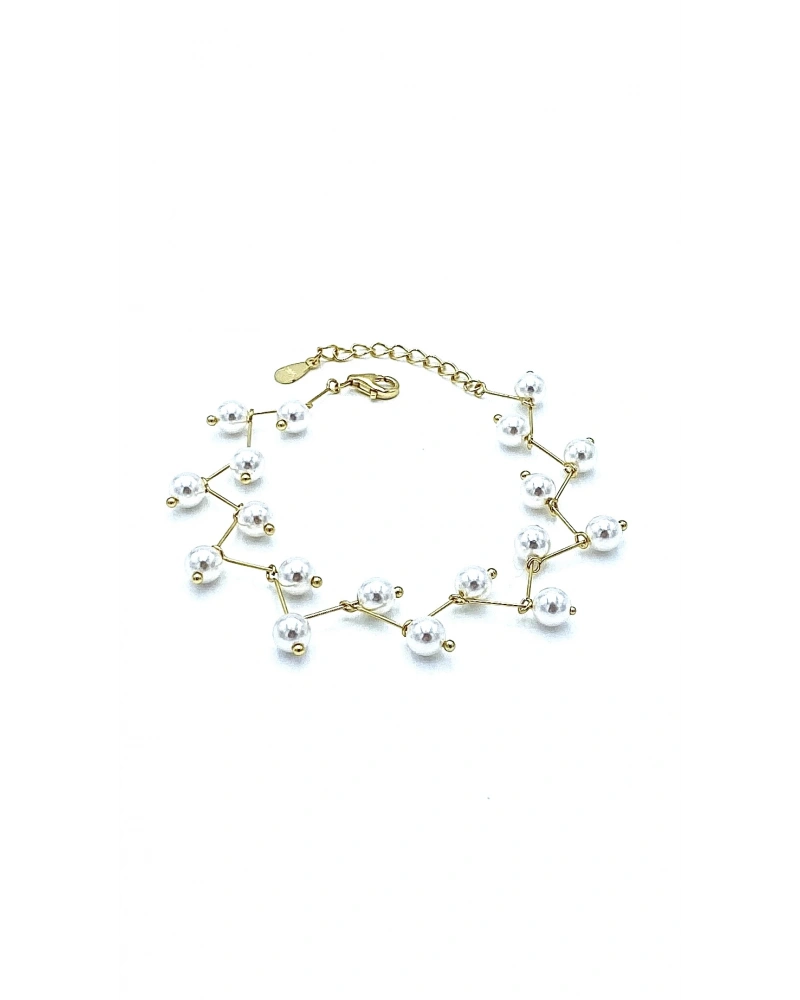 İnci Detaylı Bileklik