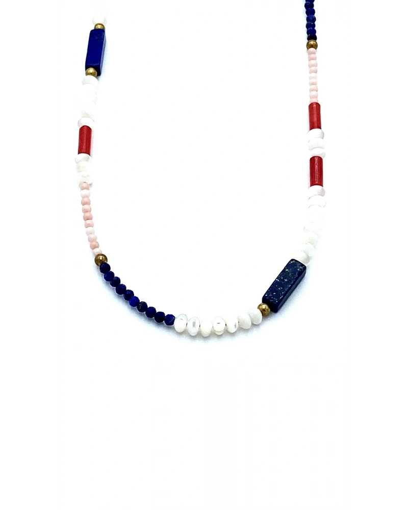 Mercan Sedef Lapis Kolye