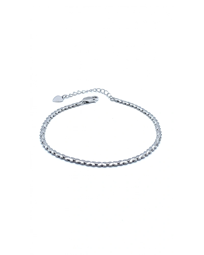 Mini Mini Kalp Zincir Bileklik