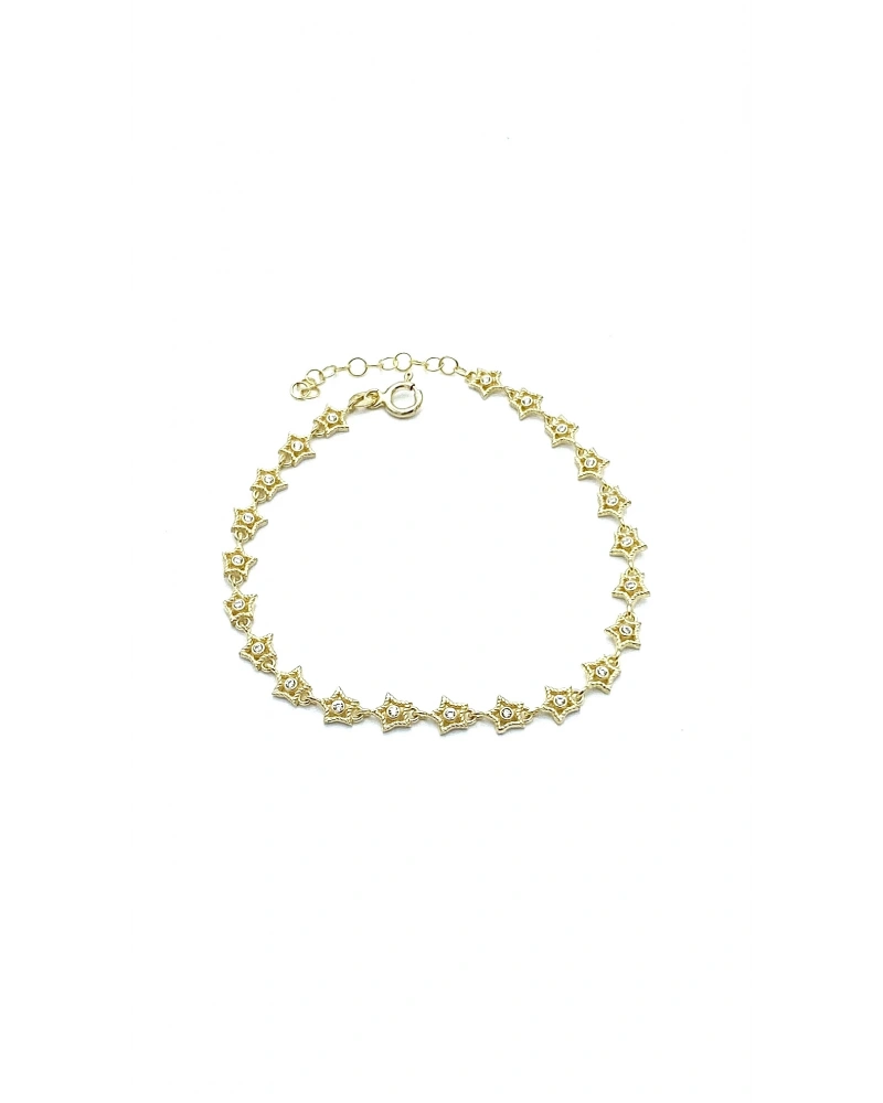 Mini Taşlı Yıldız Bileklik