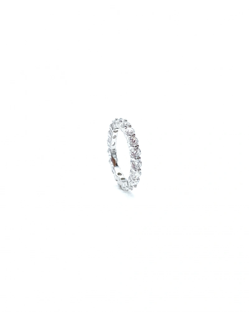 Mozanit 3mm Tamtur Yüzük