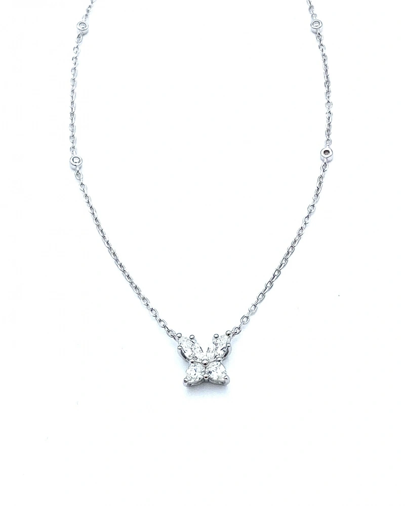 Mozanit Butterfly Kolye