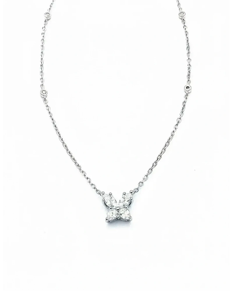 Mozanit Butterfly Kolye