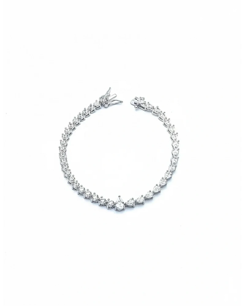 Mozanit Damla Asim Suyolu Bileklik