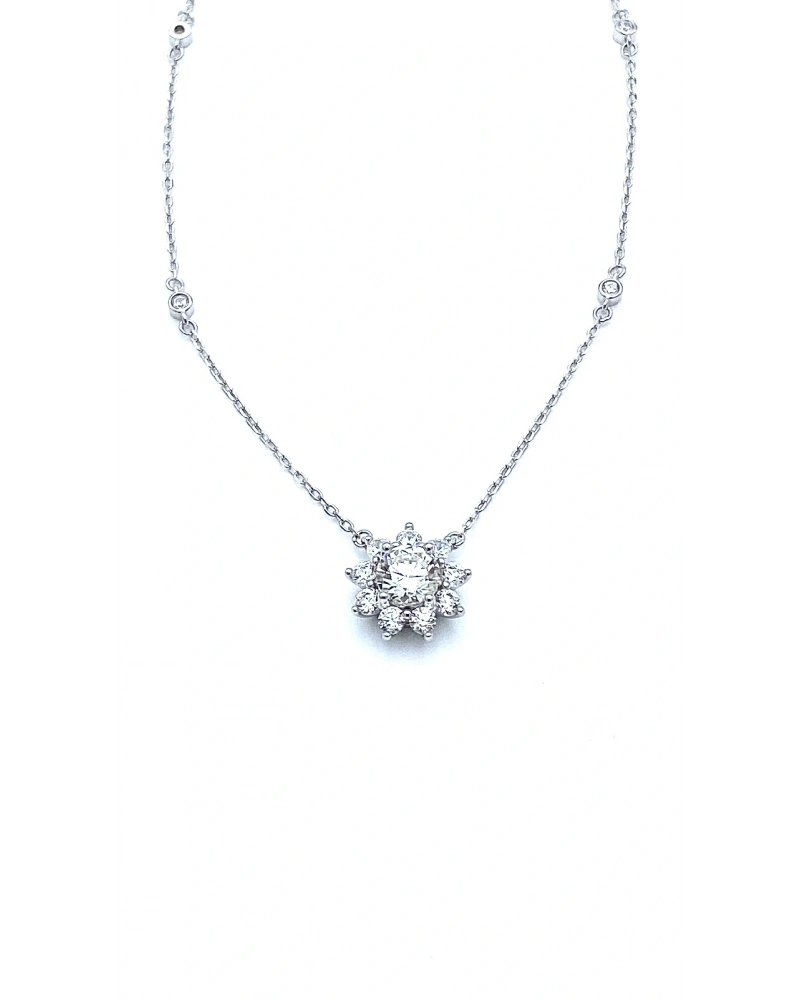 Mozanit Flower Bloom Kolye