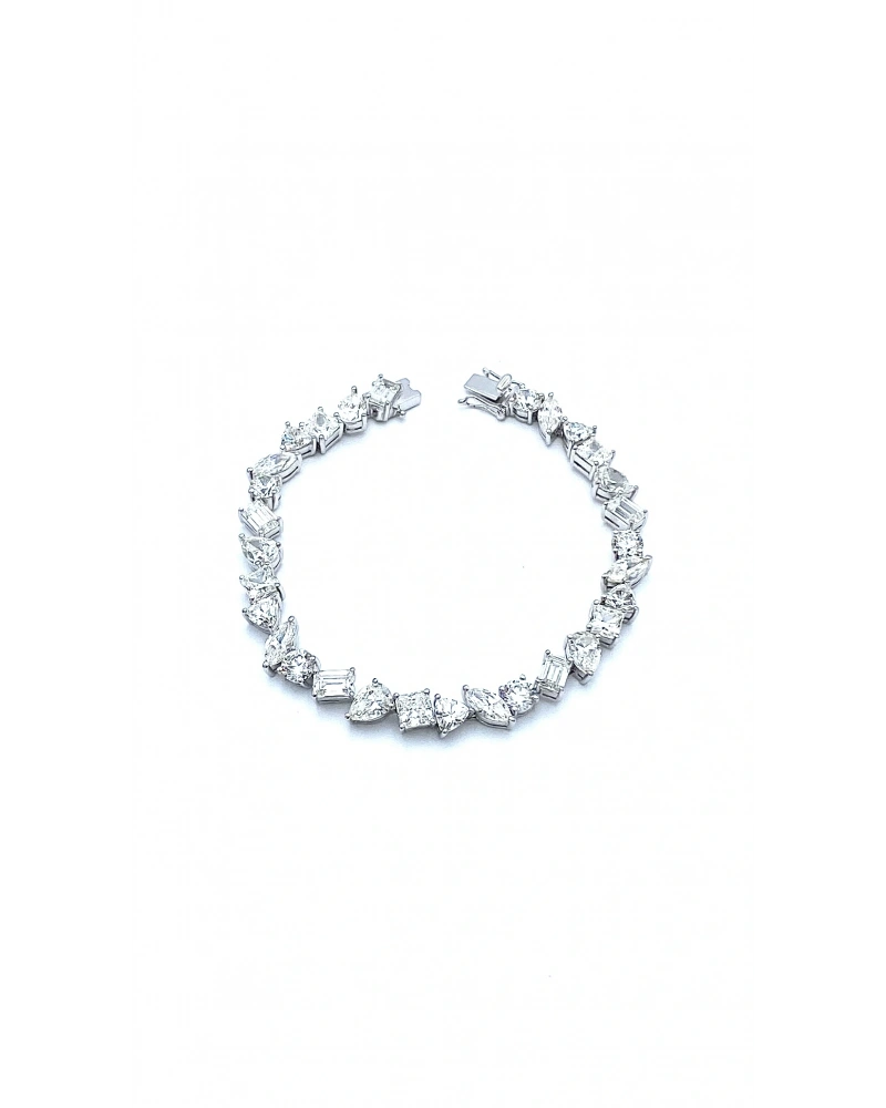 Mozanit Geo Flow Suyolu Bileklik