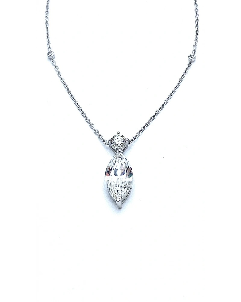 Mozanit Markiz Tektaş Kolye