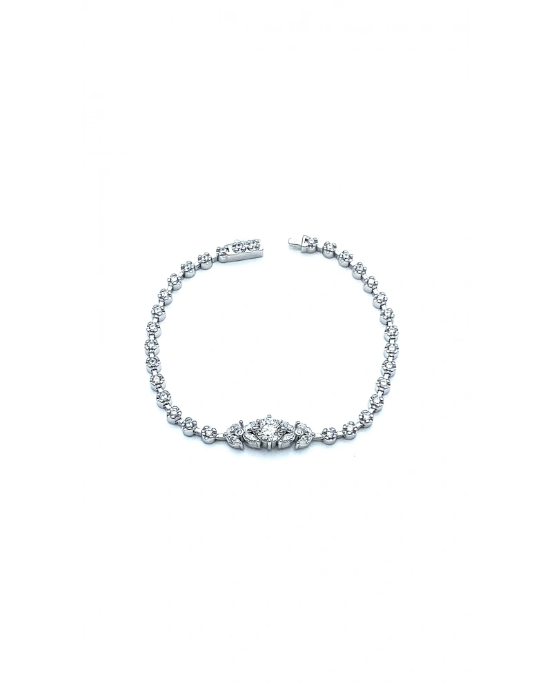 Mozanit Matmazel Gömme Suyolu Bileklik