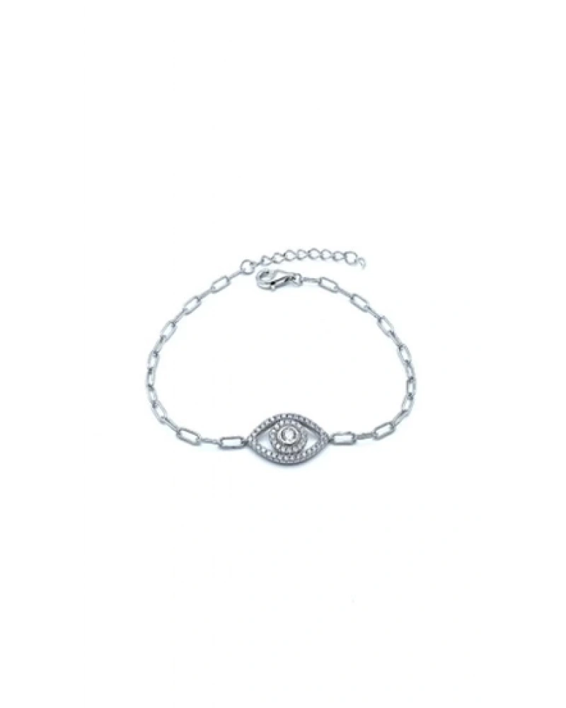 Nötr Göz Ataç Zincir Bileklik