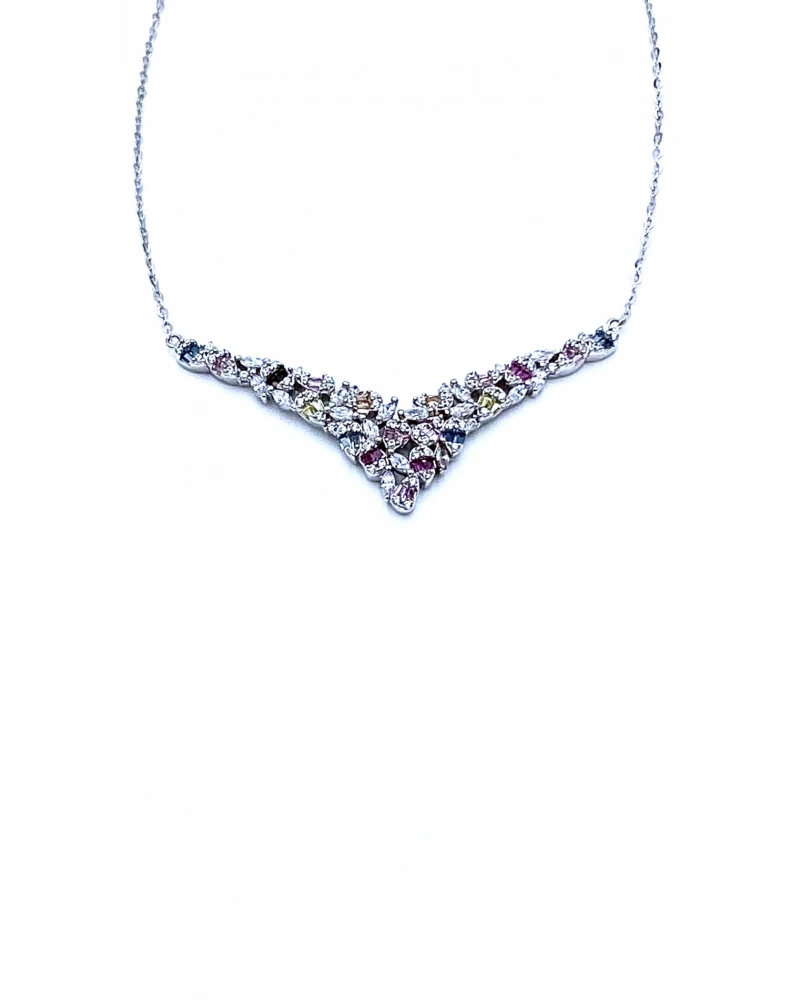 Pastel Palet Damla V Kolye