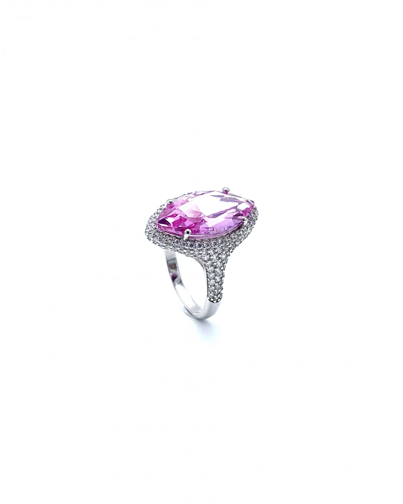 Pembe Safir Markiz Aro Yüzük